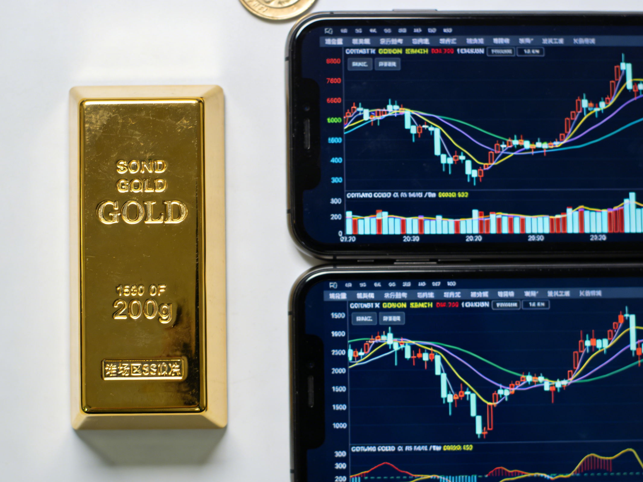 金价深跌回弹，盘面剧烈震荡