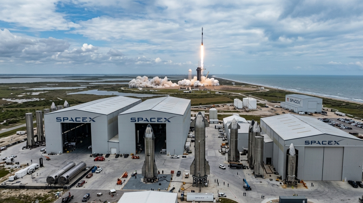 Spacex自200美元峰值回落,累计回撤28%