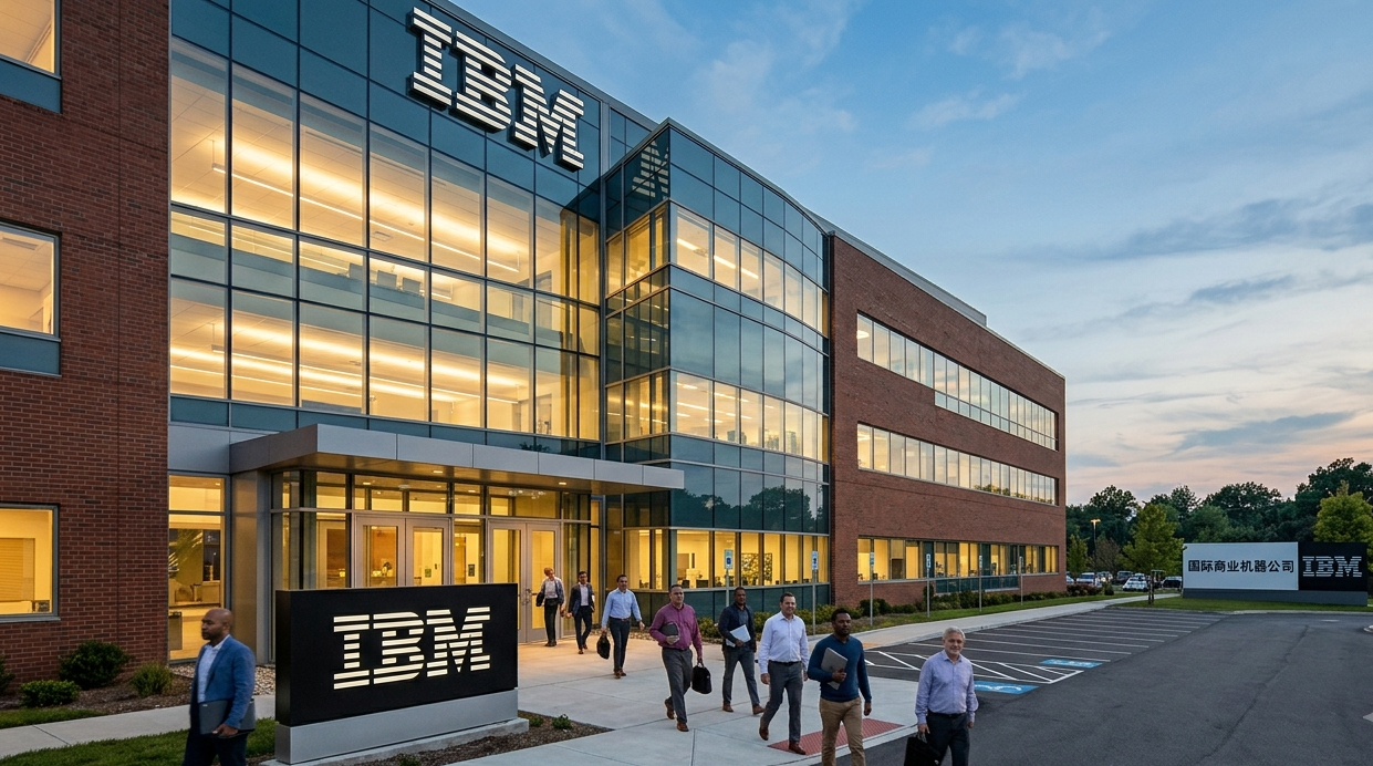 IBM二季度业绩预警利空,股价单日暴跌创历史纪录