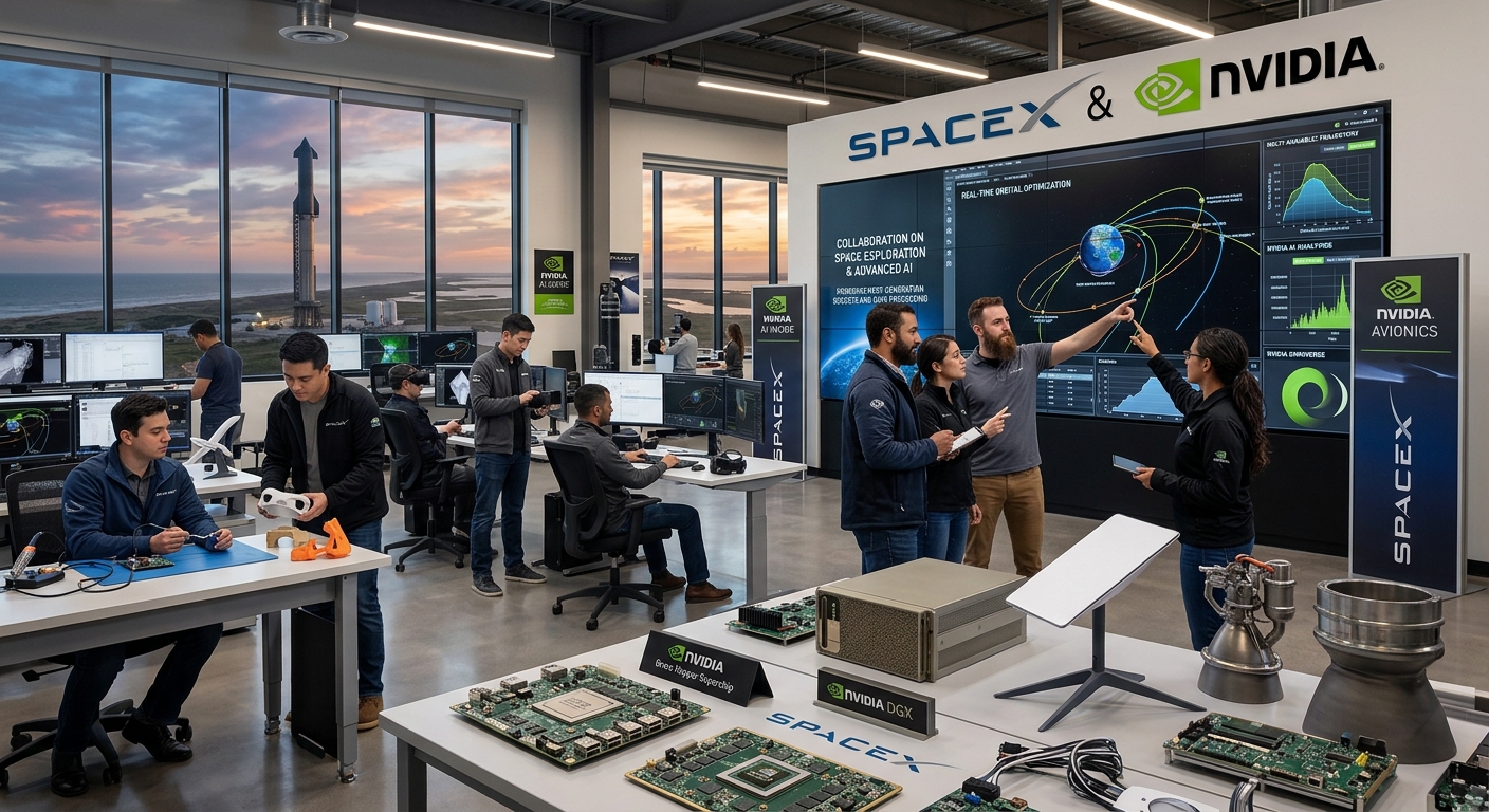 英伟达牵手SpaceX,太空AI算力布局落地